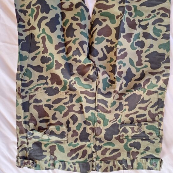 Vintage Seaway Green Camo Shirt&Pant Set Men’s XLarge Hunting Gear New Old Stock - Picture 12 of 13